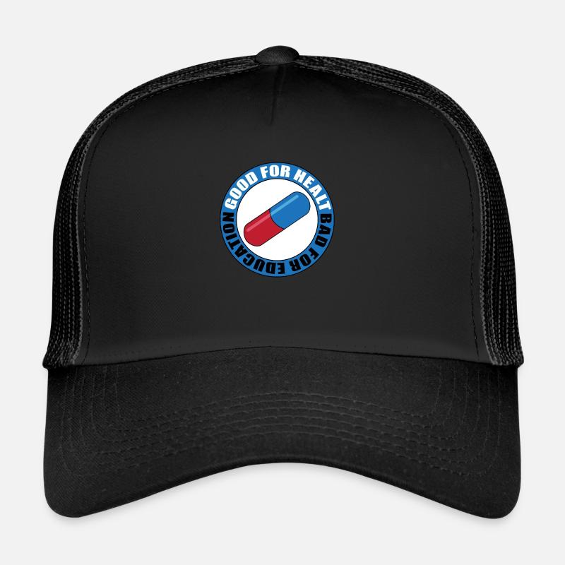AKIRA KAPSEL - Trucker Cap - Schwarz/Schwarz