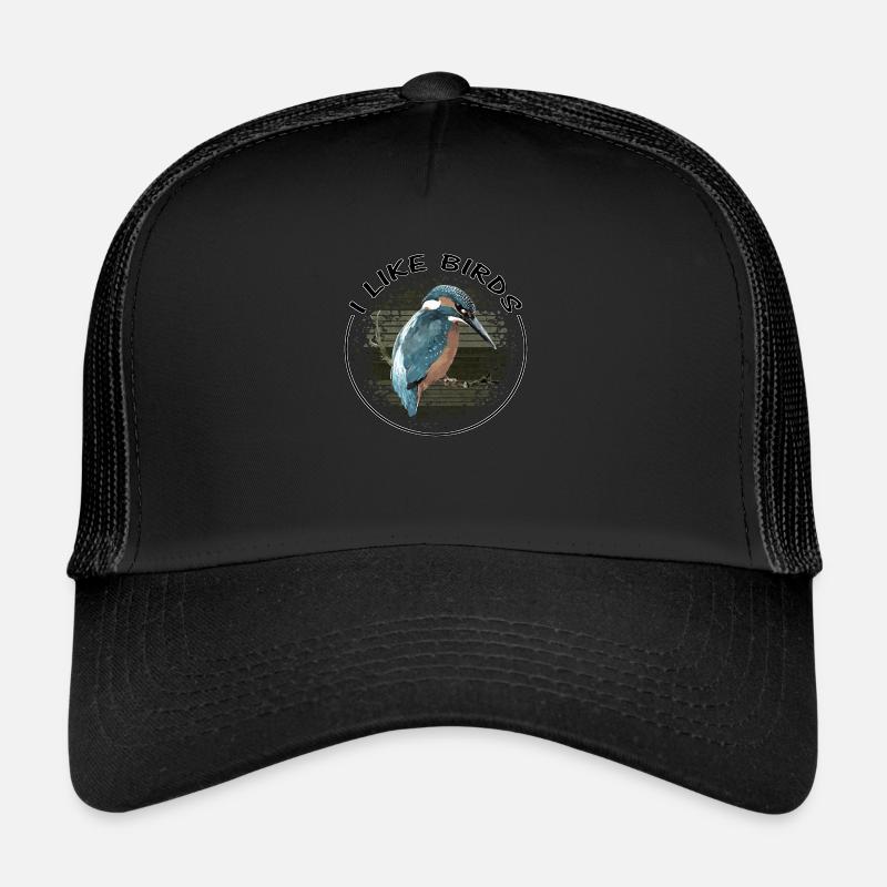 J'aime les oiseaux Casquette trucker 