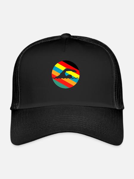 Triathlon - Trucker Cap - Schwarz/Schwarz