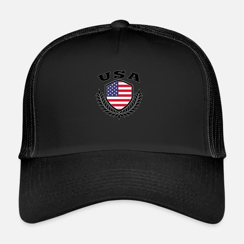 Etats-Unis drapeau cadeau Casquette trucker 