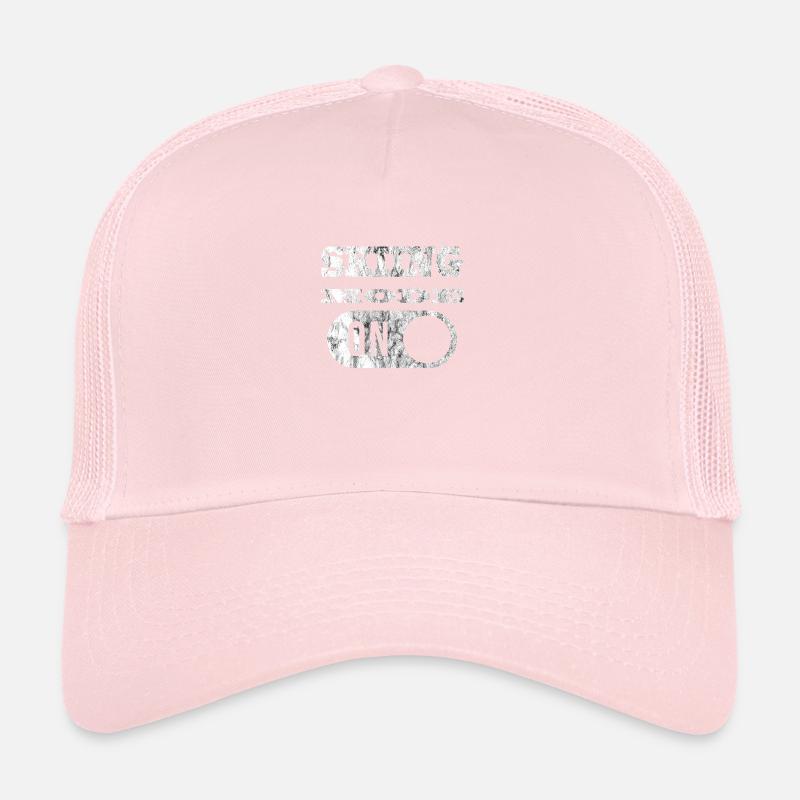 Skiing Skiing Skiing Skiing Skiing Trucker Cap