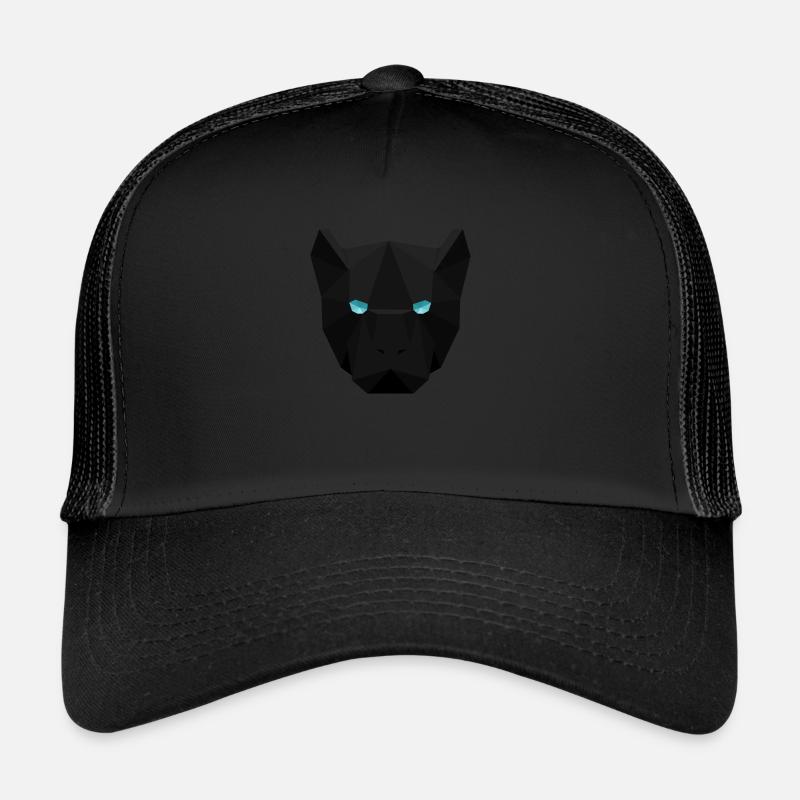 Panther - Trucker Cap - Schwarz/Schwarz