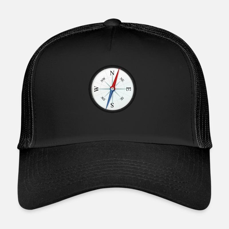 Compass sailing come to its destination. Trucker Cap