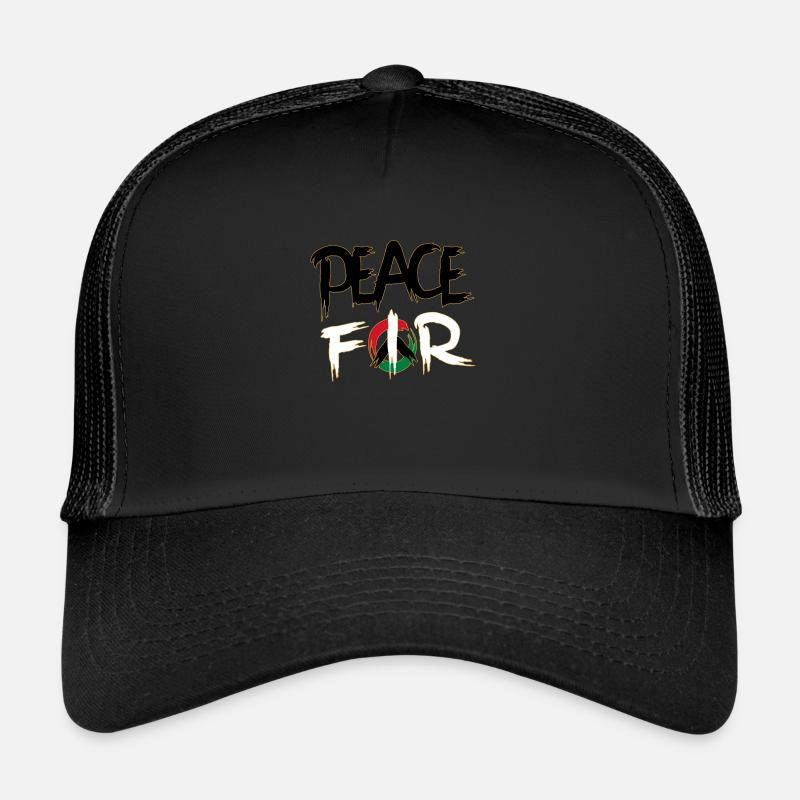 PEACE FOR GAZA Casquette trucker 