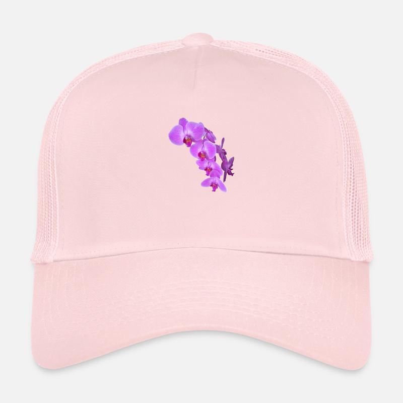 orchidée Casquette trucker 