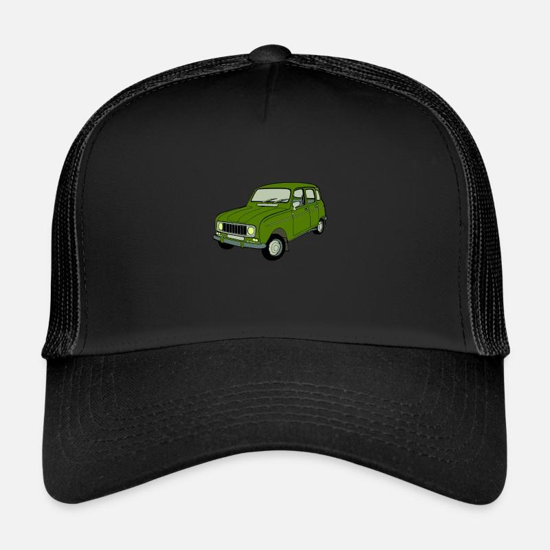 R4 Hochdachkombi - Trucker Cap - Schwarz/Schwarz
