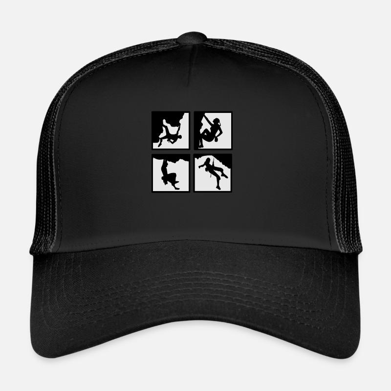 Escalade - Casquette trucker  - noir/noir