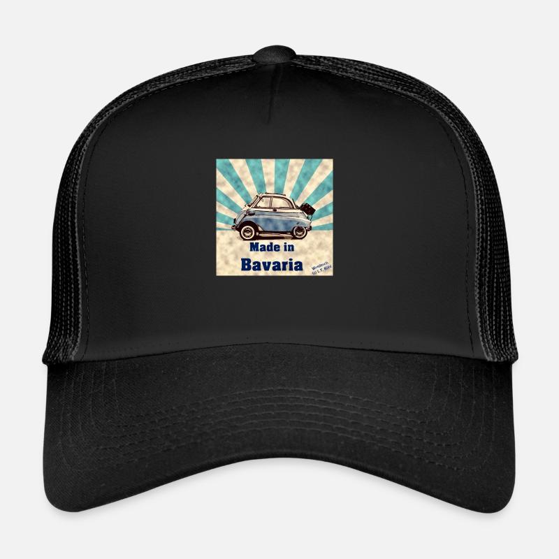Wintätsch - made in Bavaria - Trucker Cap - Schwarz/Schwarz