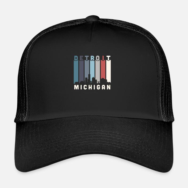 Detroit - Trucker Cap - black/black