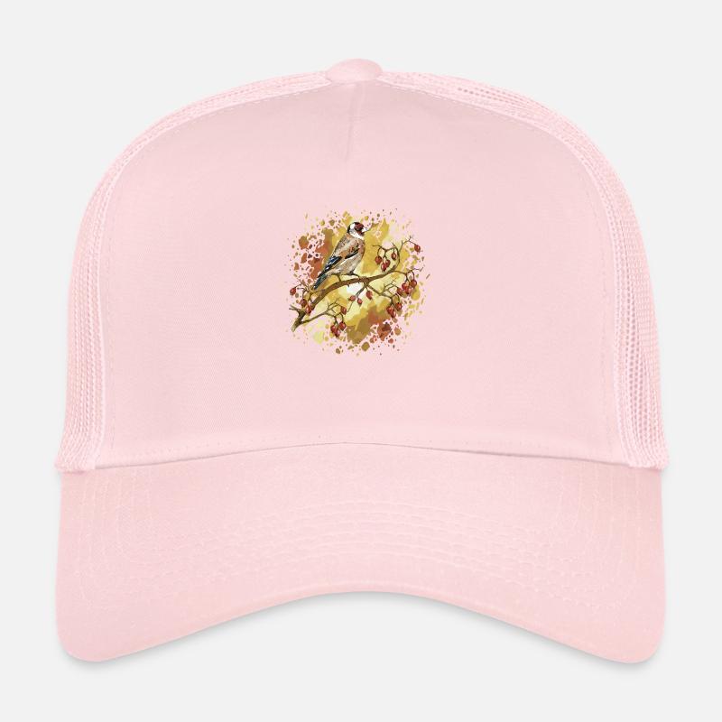 Oiseau chardonneret Casquette trucker 