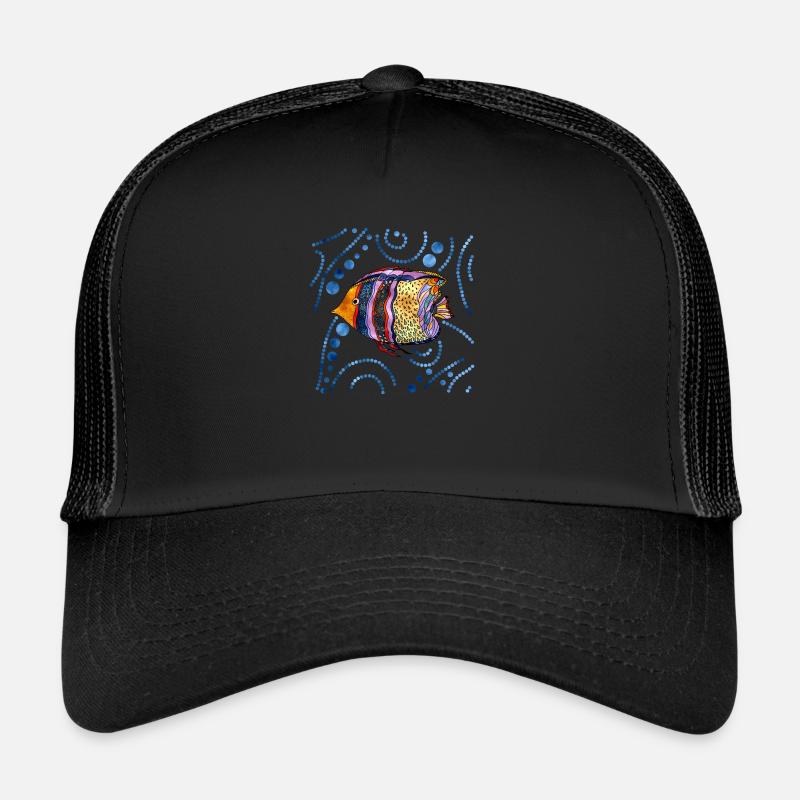 Colorful fish Trucker Cap