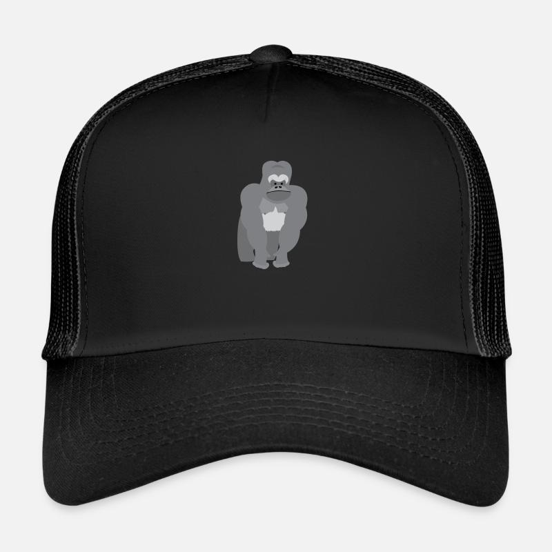Gorille des grands singes Casquette trucker 