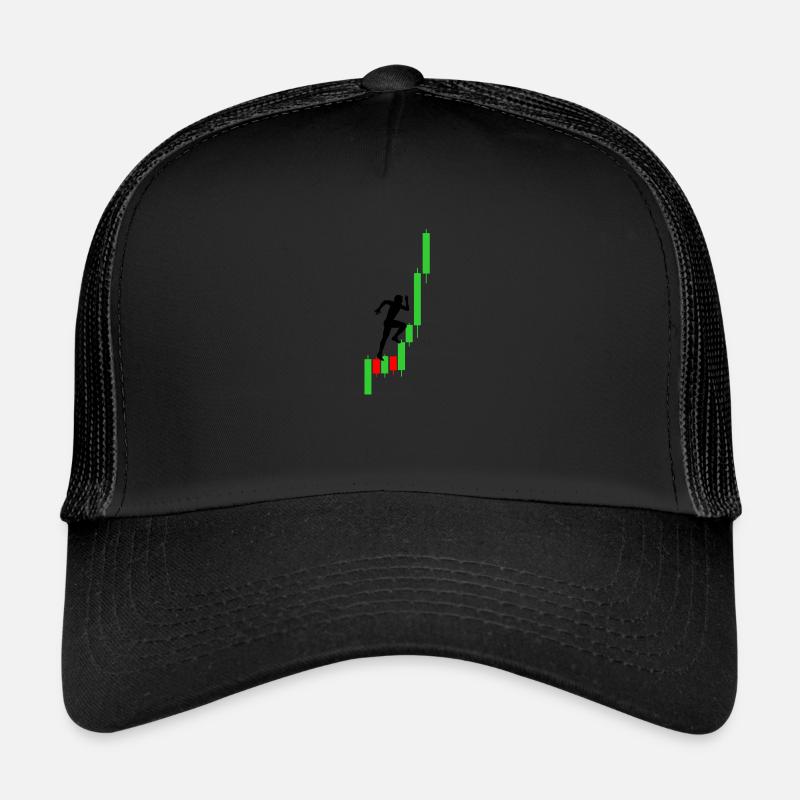 commerce - Casquette trucker  - noir/noir