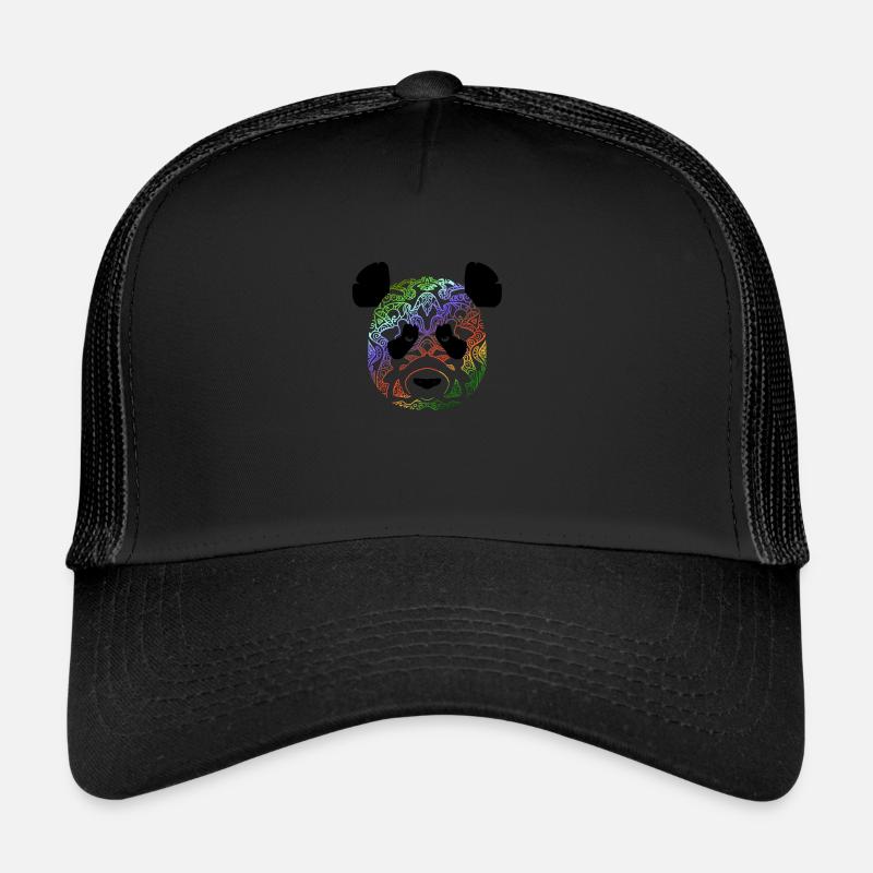 Panda in Farbe 2 Trucker Cap