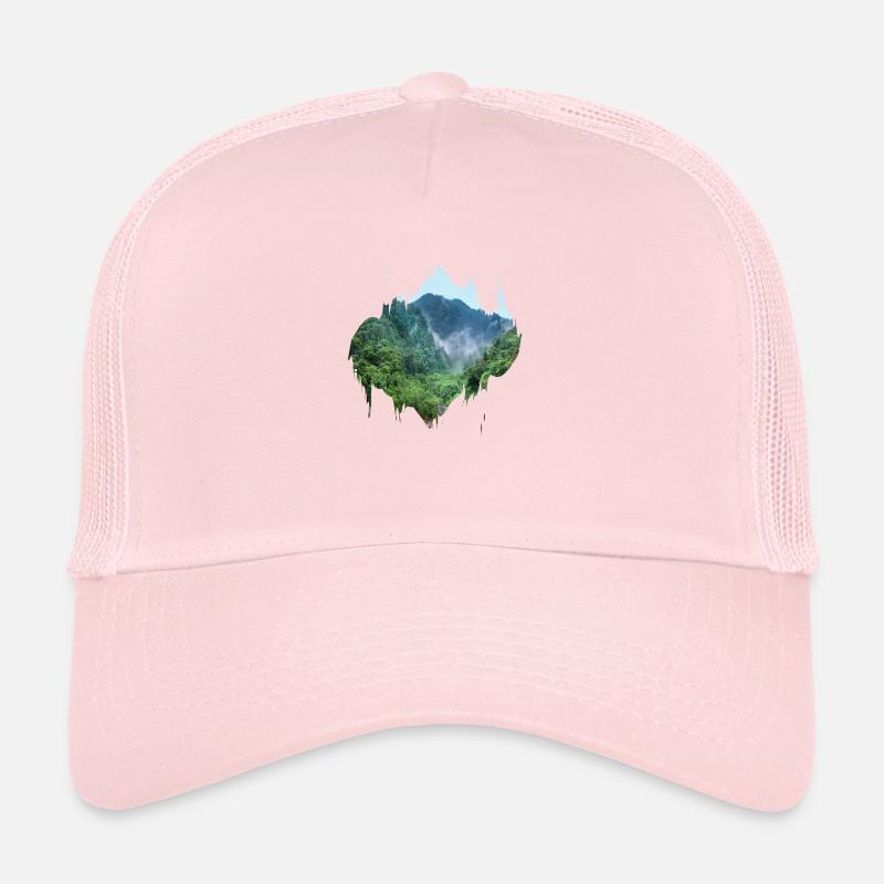 Rainforest Jungle Amazon Color Spot Gift Trucker Cap