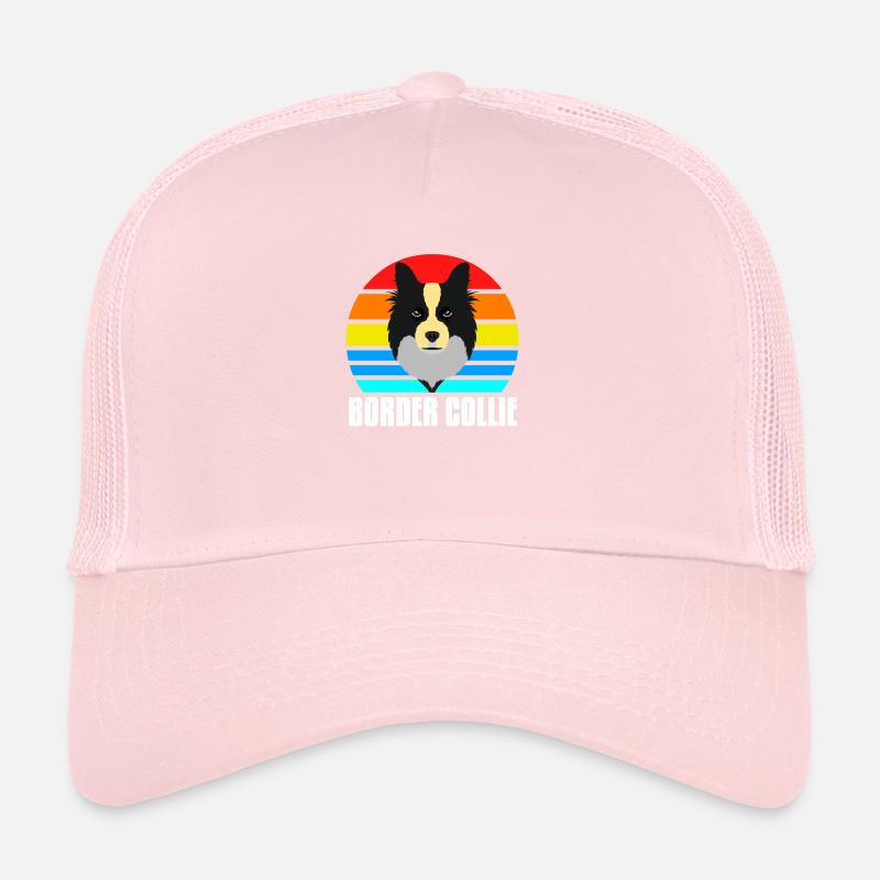 Border Collie Casquette trucker 