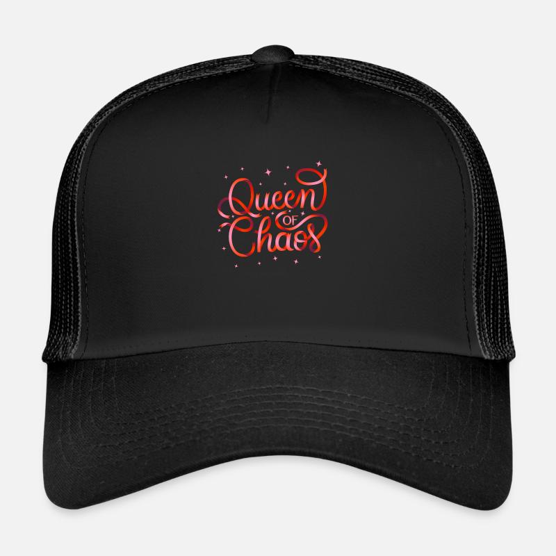 Chaos Queen - Trucker Cap - black/black