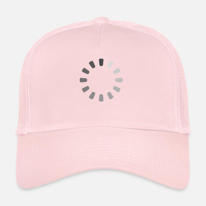 loading icon buffering Trucker Cap