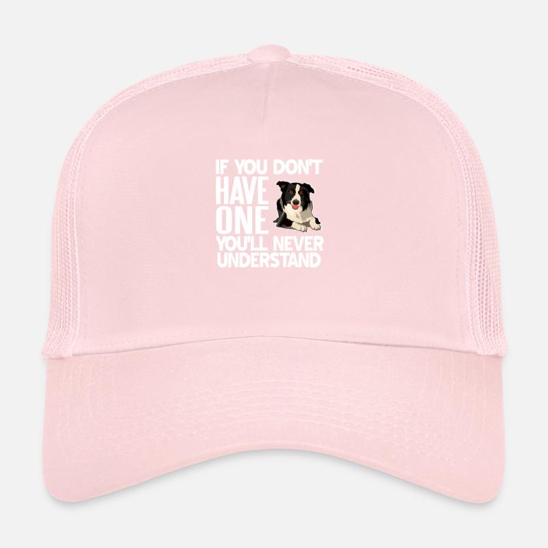 Border Collie Casquette trucker 
