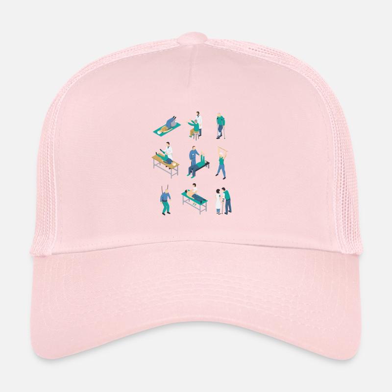 Physiotherapeut Physiotherapeut Gesundheitswesen Trucker Cap