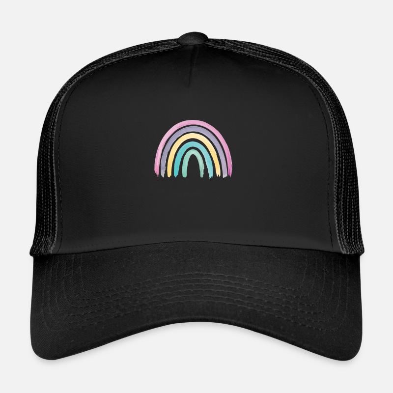 Arc-en-ciel Boho Rainbow Bébé Casquette trucker 