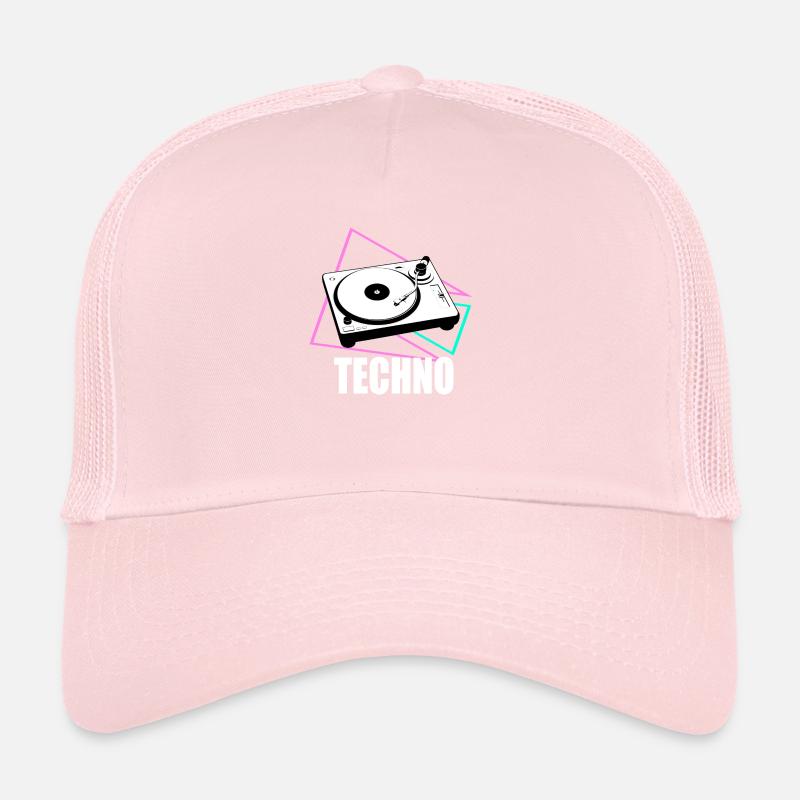 platines techno Casquette trucker 