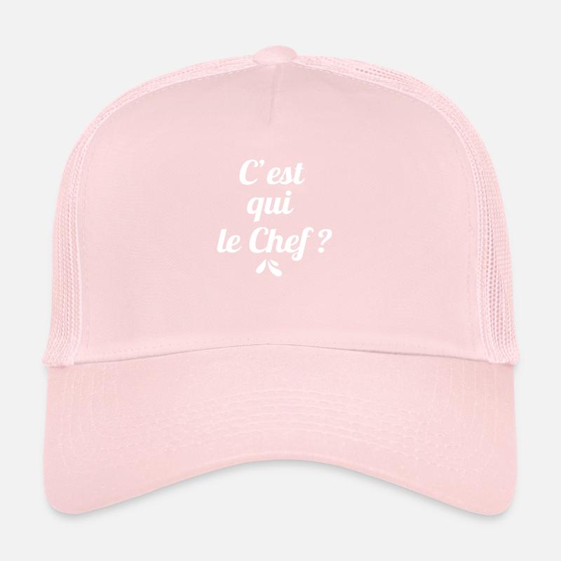 C'est qui le Chef Casquette trucker 