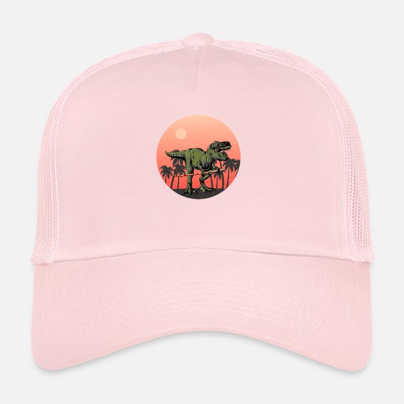Samouraï T Rex - Cool Dino avec sabre samouraï Casquette trucker 