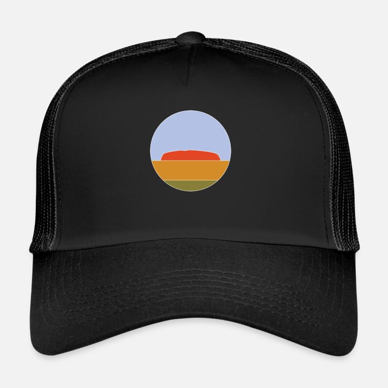 Uluru - Trucker Cap - black/black