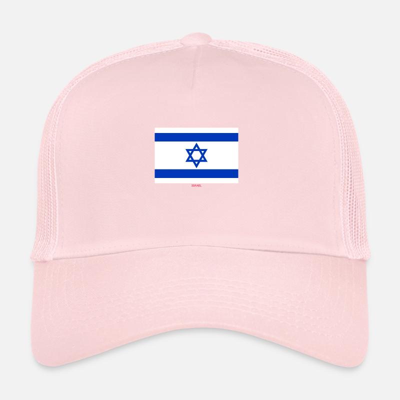 DRAPEAU ISRAEL Casquette trucker 
