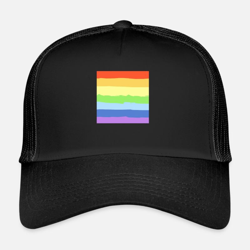 Regenbogen Pride Trucker Cap