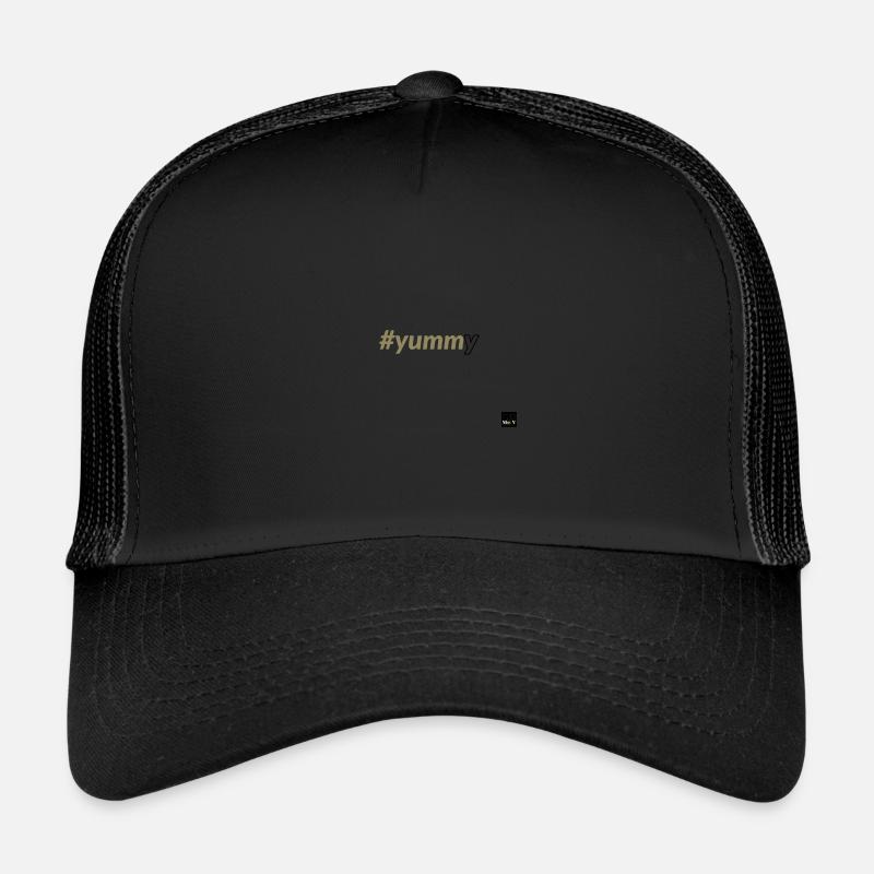 Yummy - Trucker Cap - Schwarz/Schwarz