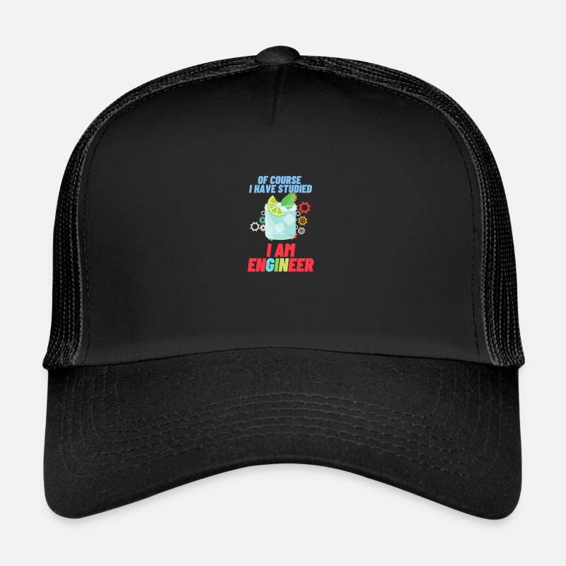 Je suis enGINeer | Gin Casquette trucker 