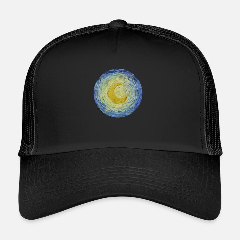 Moon Vincent van Gogh Starry Night Starry Night Trucker Cap