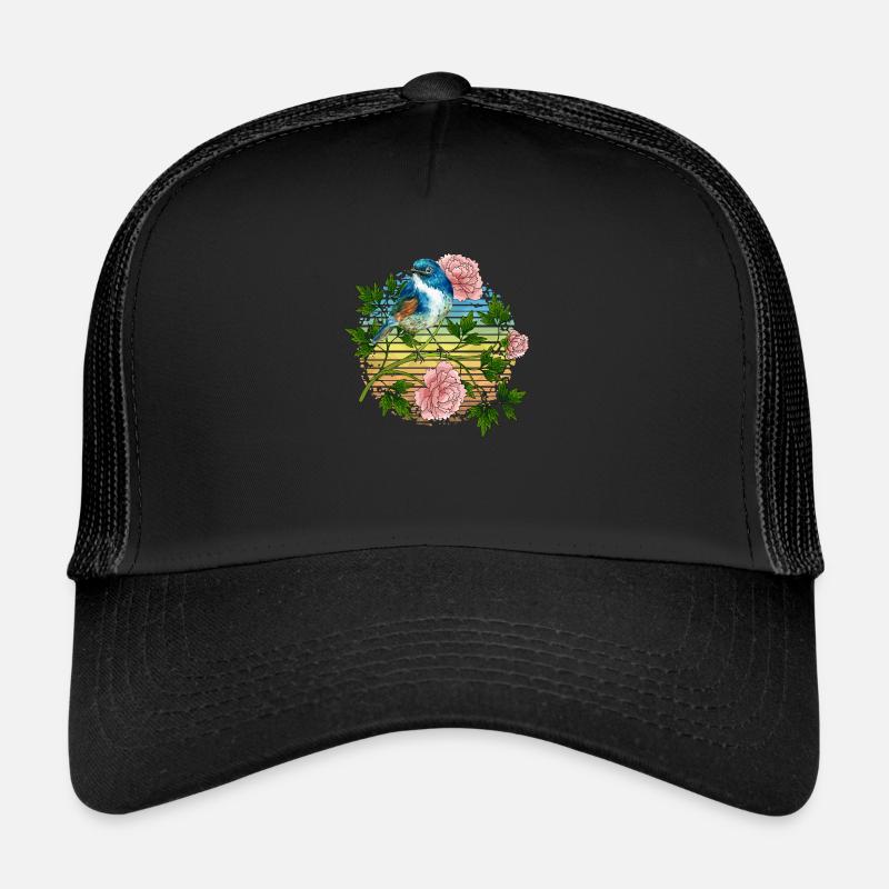 Bunter Vogel Trucker Cap