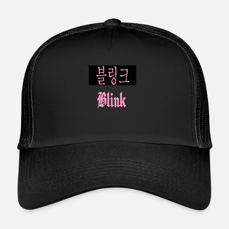 Blink fandom - Casquette trucker  - noir/noir
