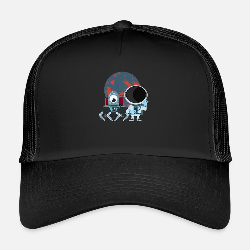 Raumfahrt mit Astronaut Trucker Cap