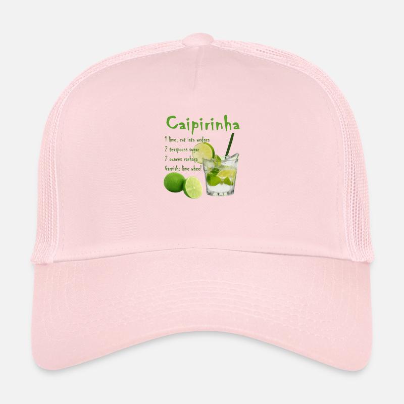 Cocktail Caipirinha Casquette trucker 