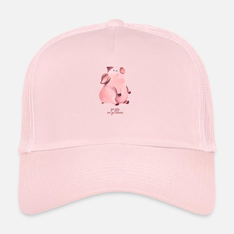 Go Pig oder Go Home Trucker Cap
