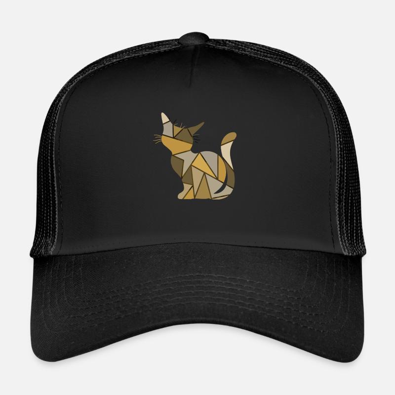 Le chat Casquette trucker 