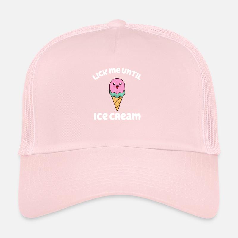 Lick me Until Ice Cream Trucker Cap