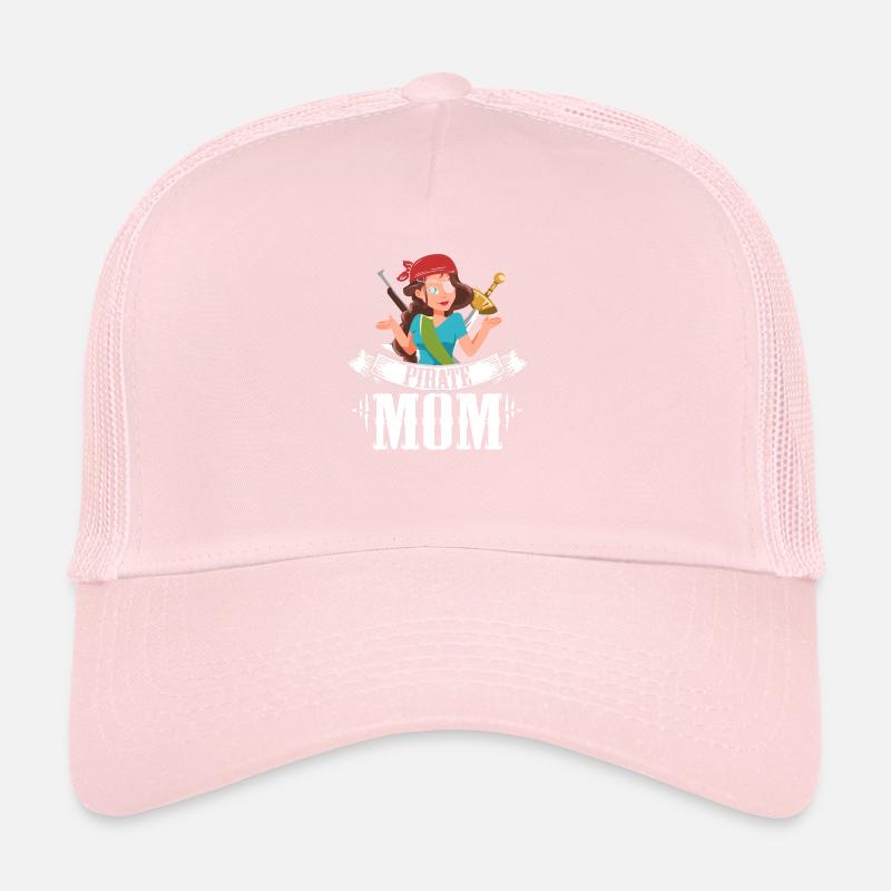 Cadeau de la mom pirate pour Une Mère Pirate Casquette trucker 
