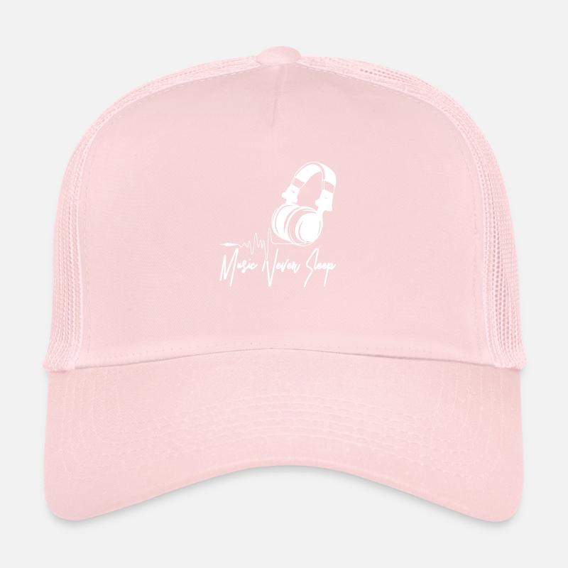Music Never Sleep Casquette trucker 