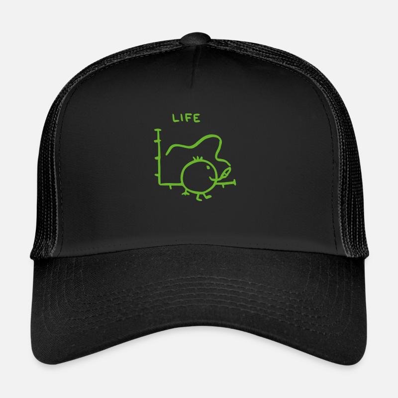 life statistik Trucker Cap