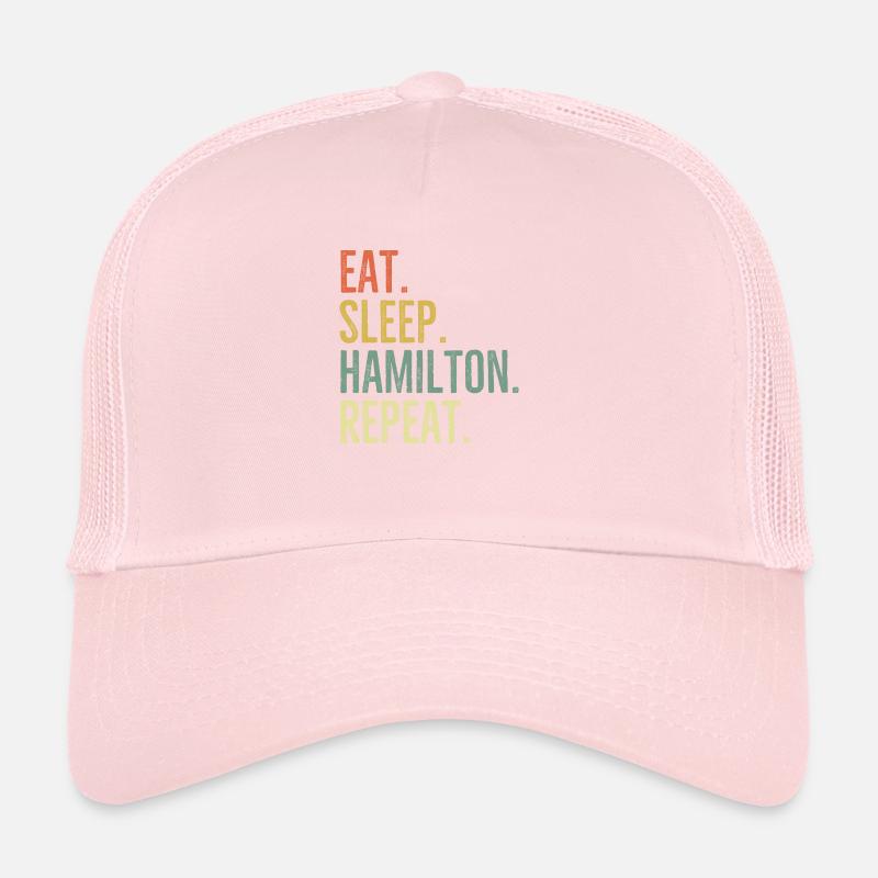 Manger dormir Hamilton Répéter Casquette trucker 