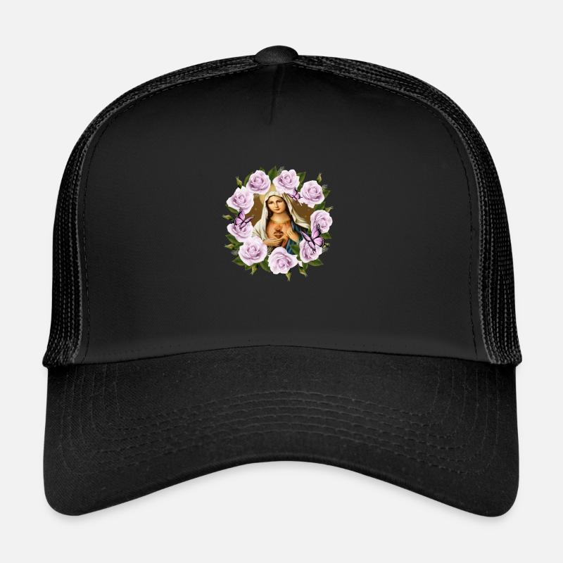 Sainte Marie-Vierge-sainte-mère-jésus Casquette trucker 