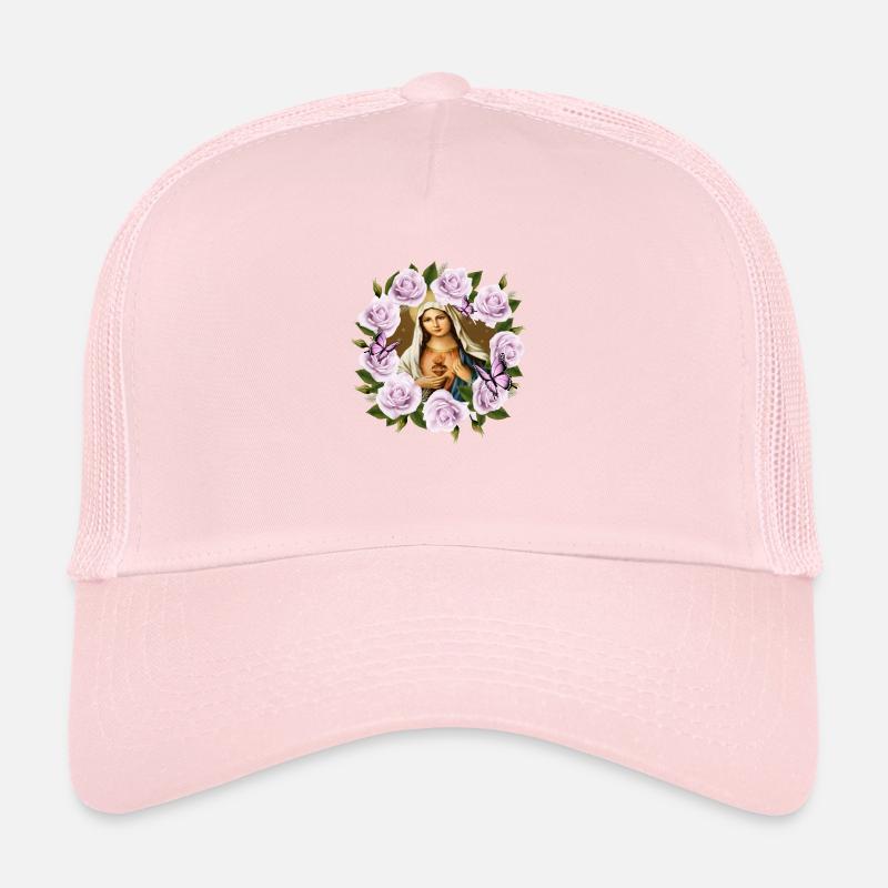 Sainte Marie-Vierge-sainte-mère-jésus Casquette trucker 