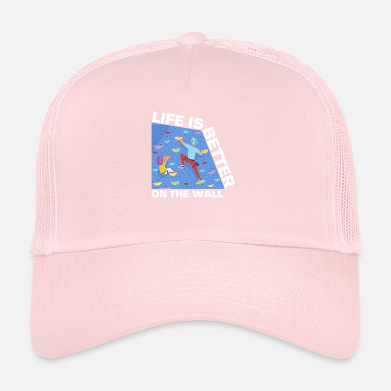 Wall Climbing Bouldering Trucker Cap