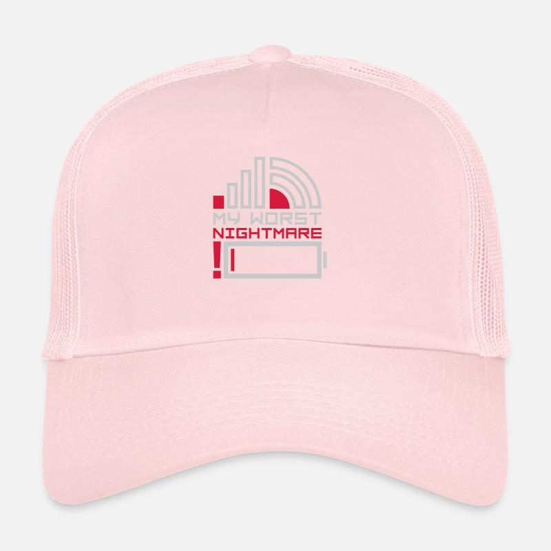 Mon pire cauchemar Logos Casquette trucker 