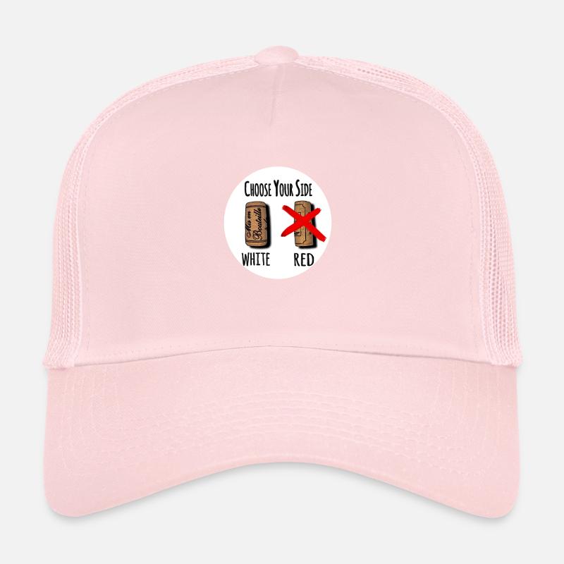 choose your side white Casquette trucker 